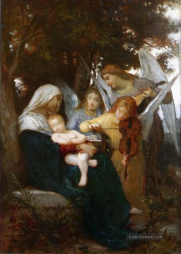  Adolphe Galerie - Studie für Vierge aux anges Realismus William Adolphe Bouguereau